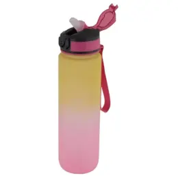 900ml Gradient Bottle Pink Yellow Main